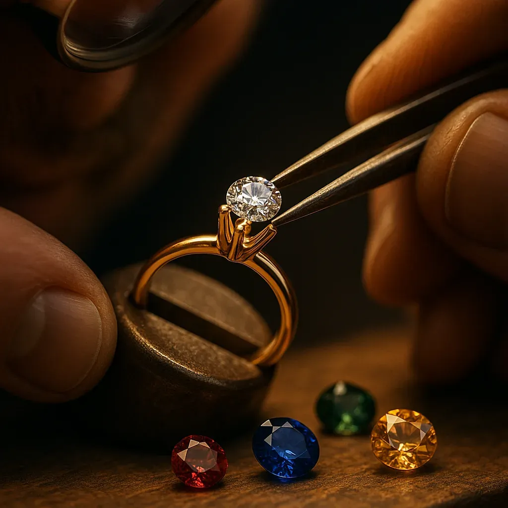 Stone Replacement at Edward Jewels & Watches